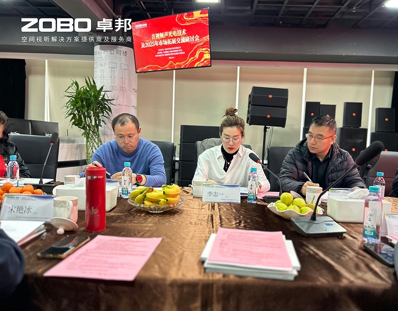 共筑智控新生态 | 2025音视频声光电技术与市场拓展研讨会在ZOBO香蕉91下载召开