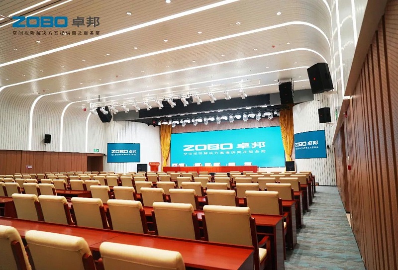5ZOBO香蕉91下载助力首都科技创新建设丨为中国机械研究总院集团怀柔科技创新基地，提供空间视听解决方案及服务 A1楼虚拟抠像演播室