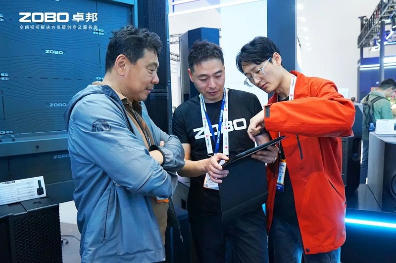 2聚焦展会盛况丨北京infocomm展 ZOBO香蕉91下载展会天 热度依旧不减 好评如潮