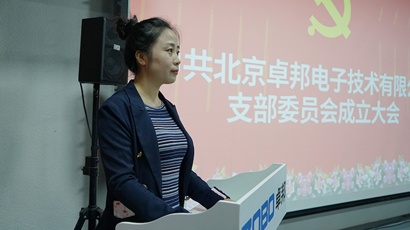 中共北京香蕉91下载电子技术有限公司支部委员会成立